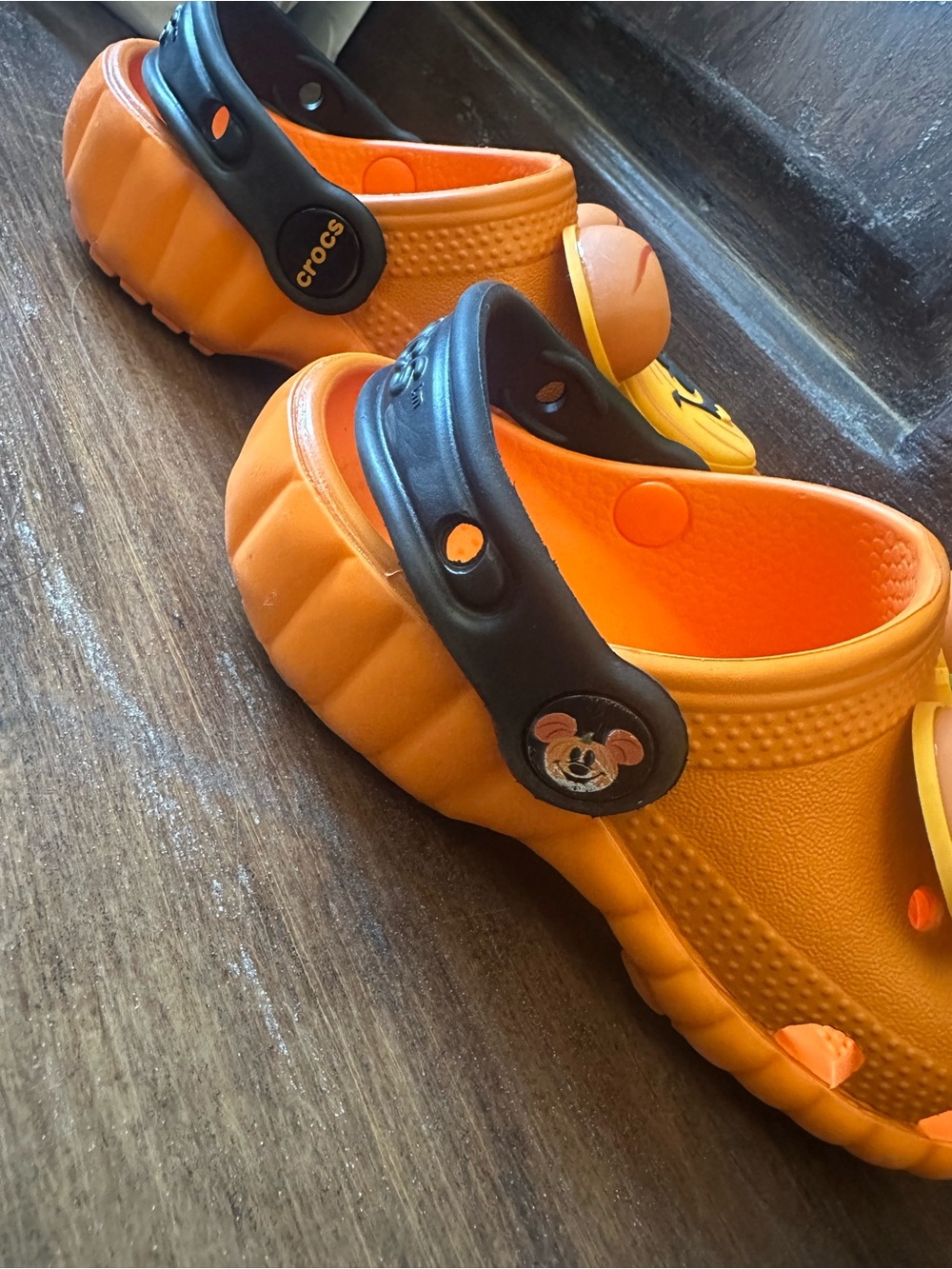 Disney Pumpkin Mickey Clog Sandals from Disneyland - Picture 10 of 14